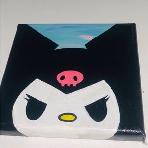 Kuromi hand painted Canvas